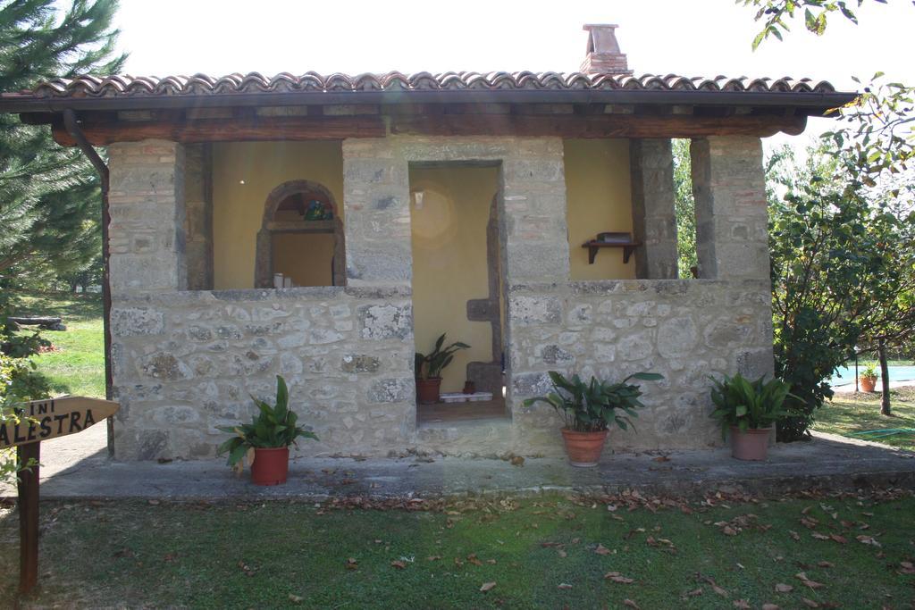 Villa Antico Casale Pozzuolo Seggiano Exterior foto